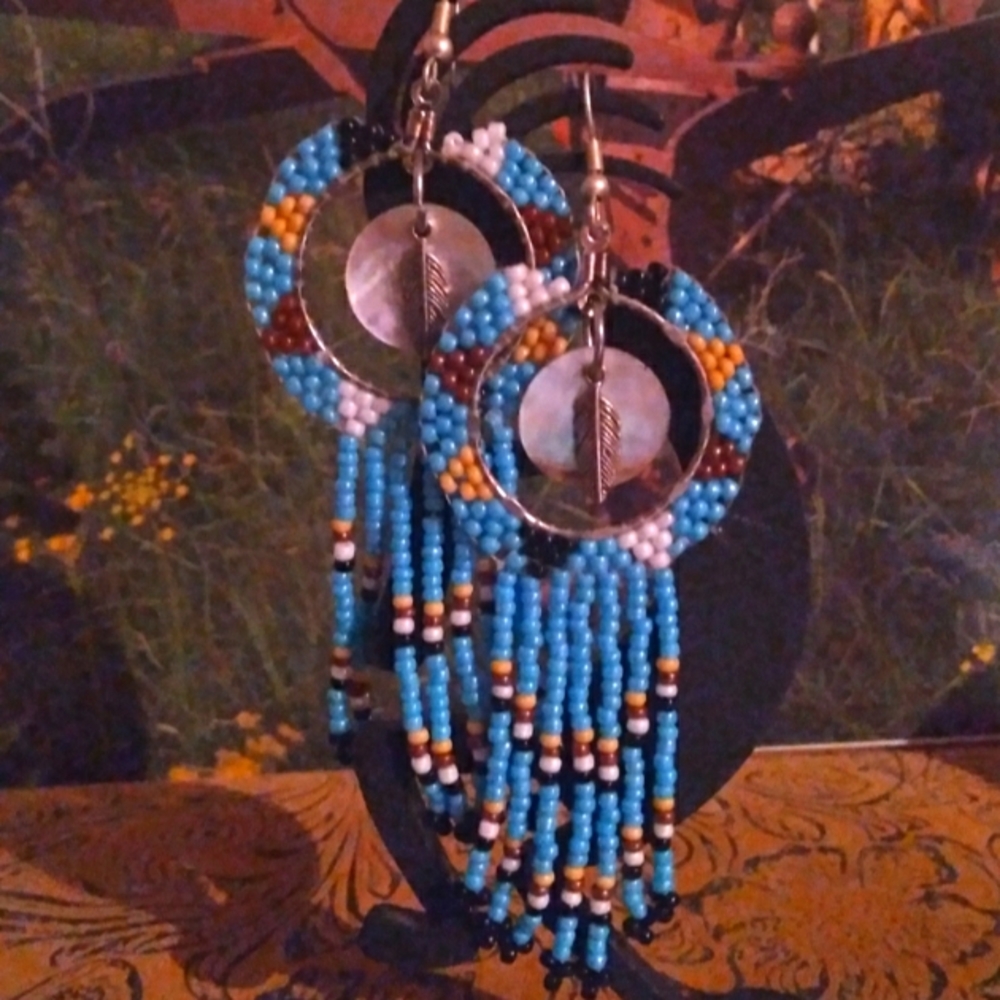 Earrings native made